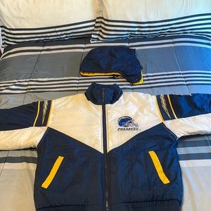 Chargers pro player puffer jacket